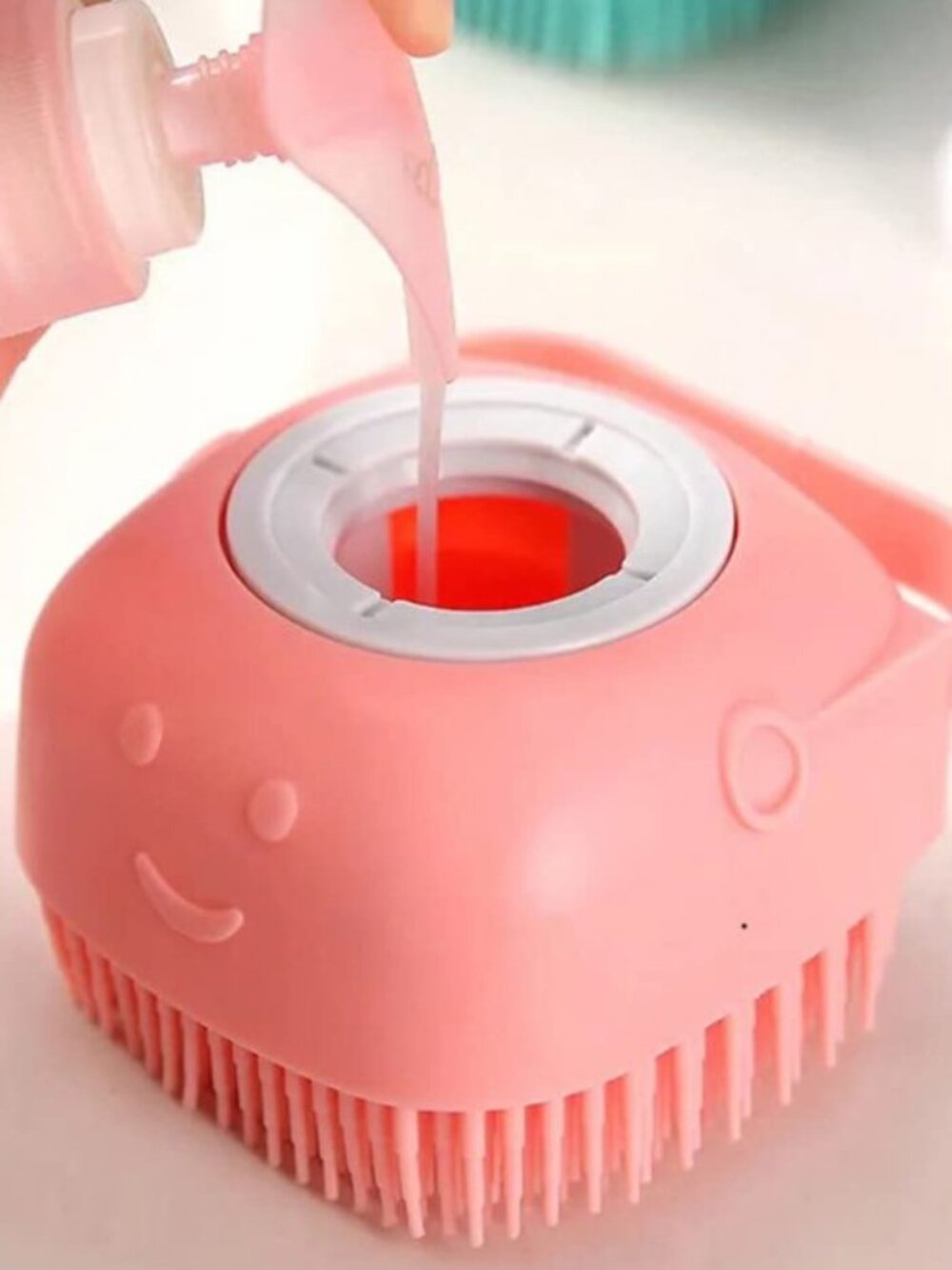 Soap Dispensing Scrubber